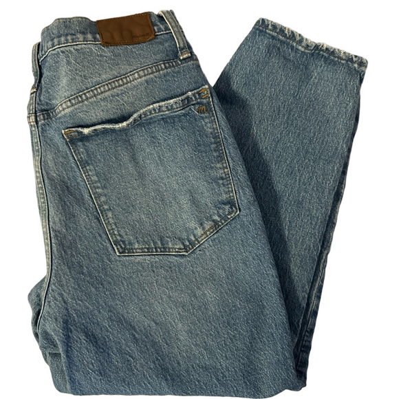 Madewell Denim - Madewell The Balloon Classic Straight Medium Wash Jeans Size 30P